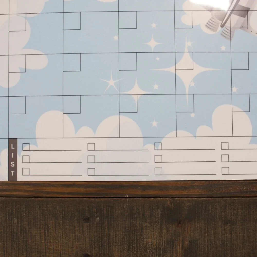 Magnetic Dry Erase Calendar